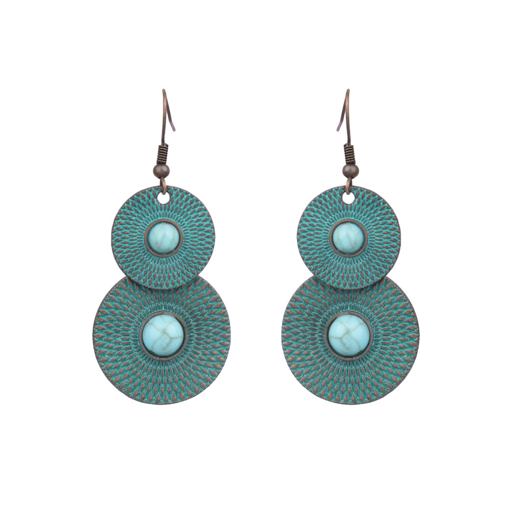 Bohemian Hollow Stud Earrings Women