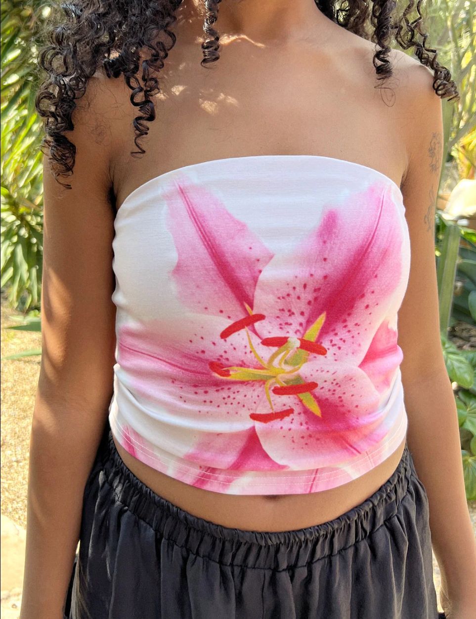 Women's Top Tube Positioning Printed Vest