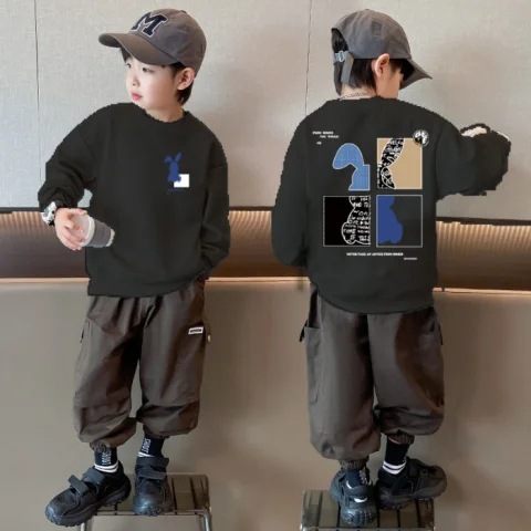 Cotton Composite Children's Sweater Boys