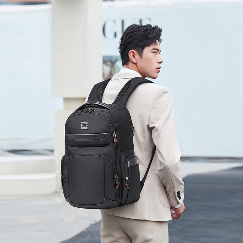 Expandable Oxford Cloth Backpack For Men Business Style