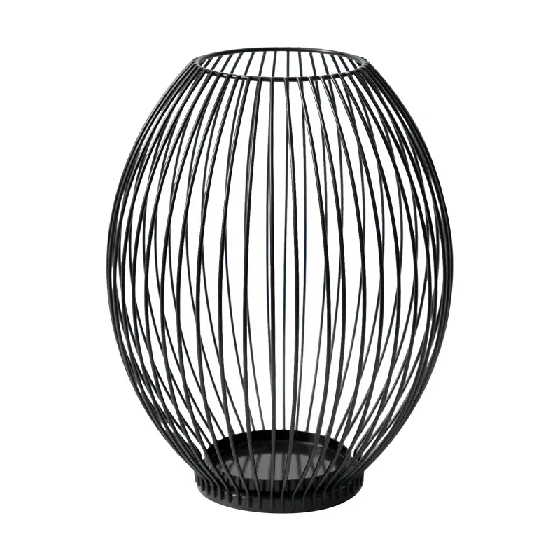 Household Iron Crafts Living Room Candle Holder Table Decoration