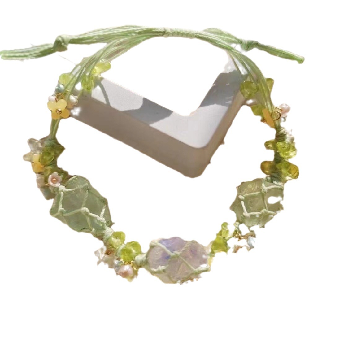 Crystal Early Spring Garland Bracelet Fashion Handmade