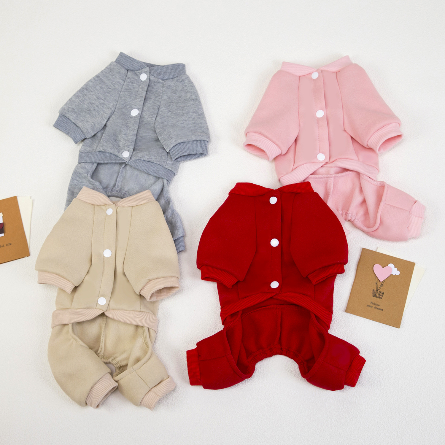 Pet Clothes Cute For Small Dogs Autumn And Winter detail photo 4