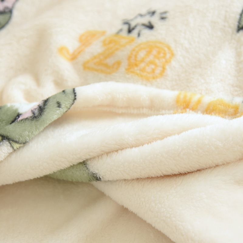 Coral Fleece Thickened Pajamas Two-piece Set