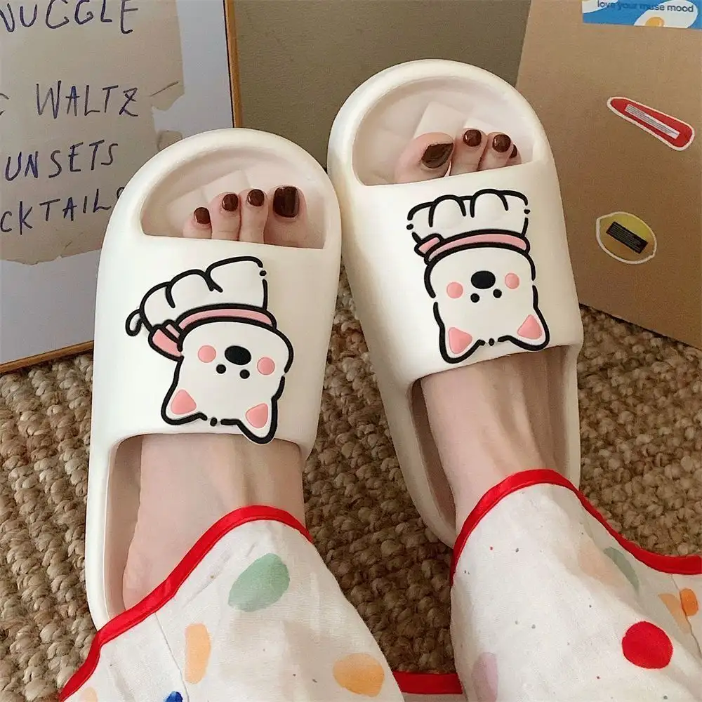 Fashion Creative Rhombus Men And Women Home Wear Summer Slippers