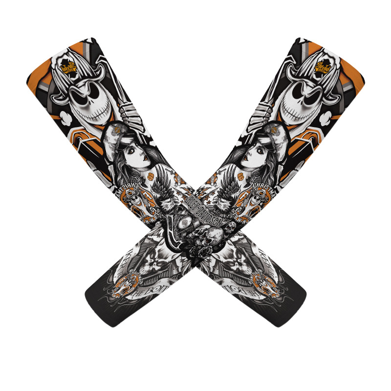 Outdoor Motorcycle Riding Sunscreen Ice Silk Sleeves - Image 5