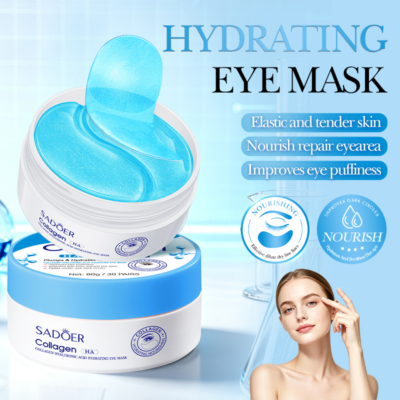All-English Collagen Hyaluronic Acid Eye Mask