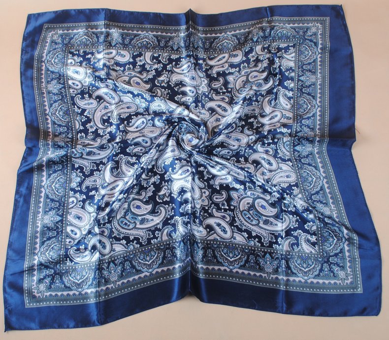 Nueva bufanda cuadrada de satén estampada con flores de anacardo, elegante y versátil, de 90x90 cm, para mujer. 74d3f4c9 0742 47c6 99a6 E72d834745fd