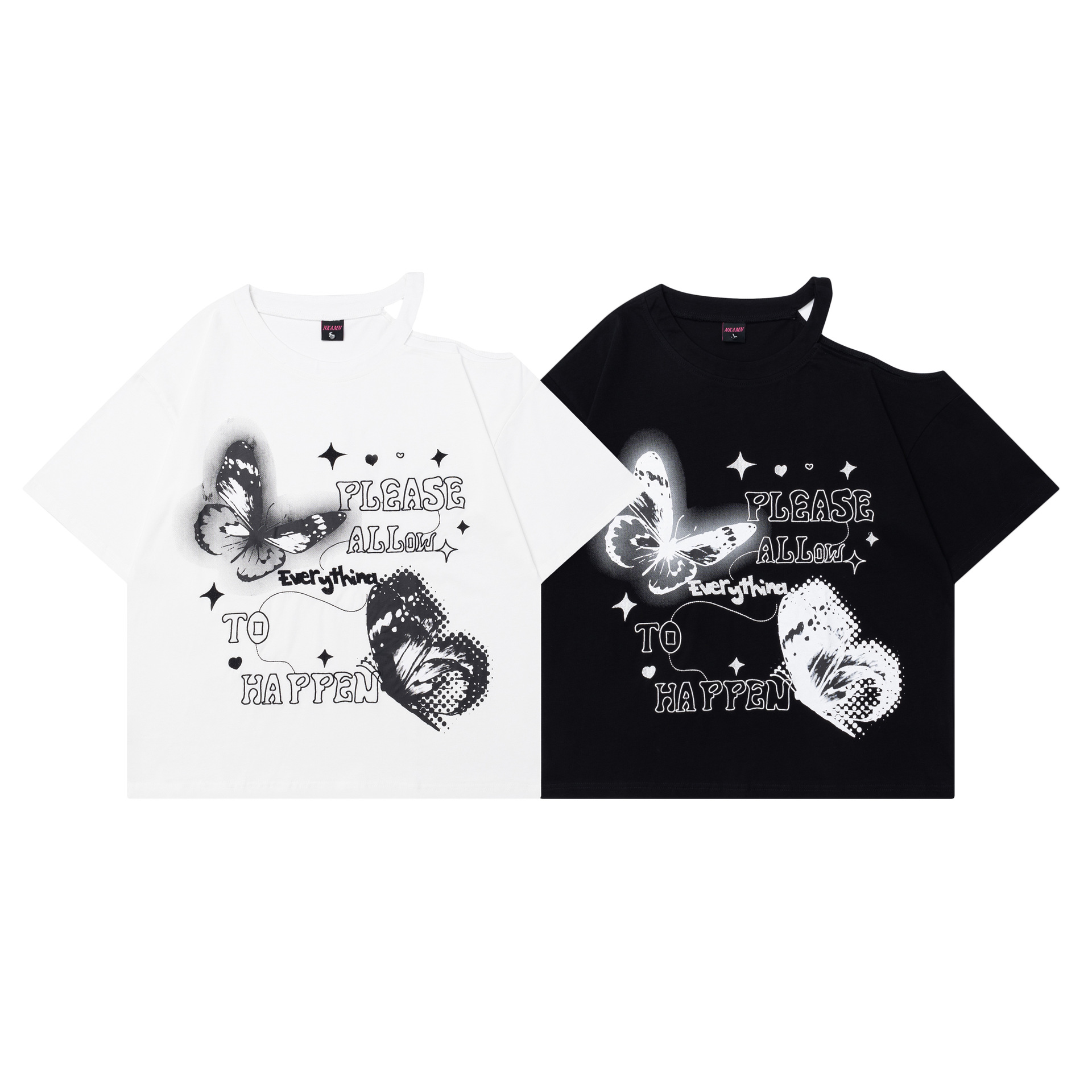 Women's American Retro Fashion Short Sleeve T-shirt