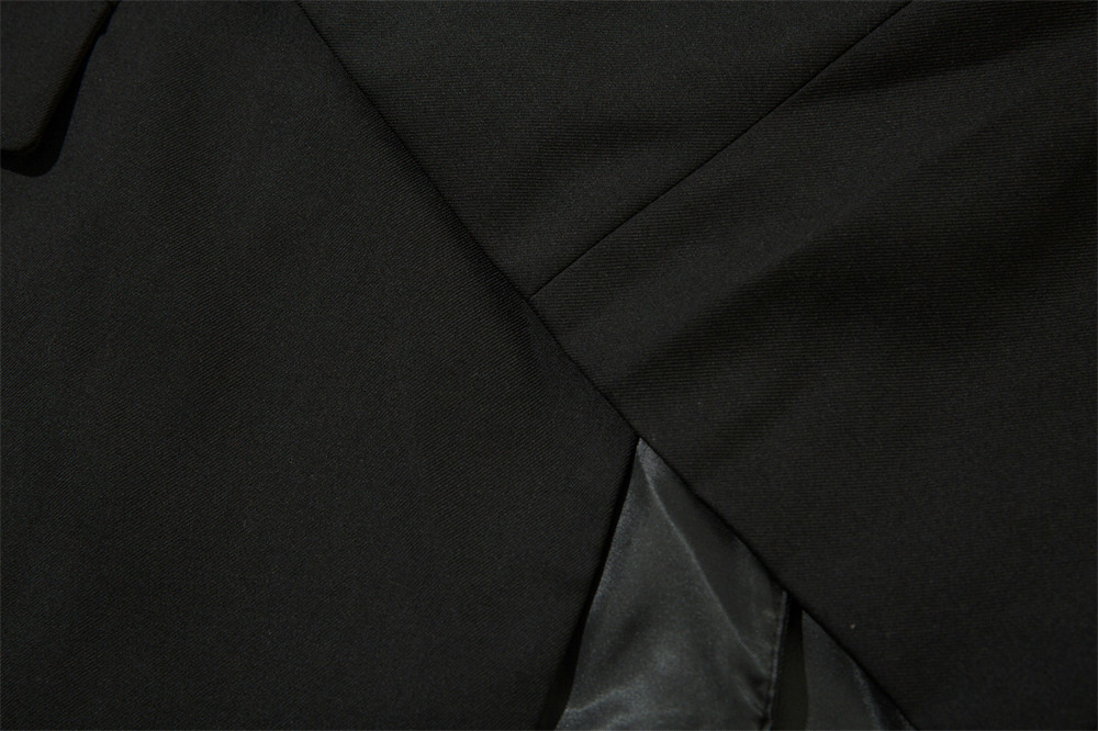 Casual Suit Men's Trendy High Street Single Row Two Buttons