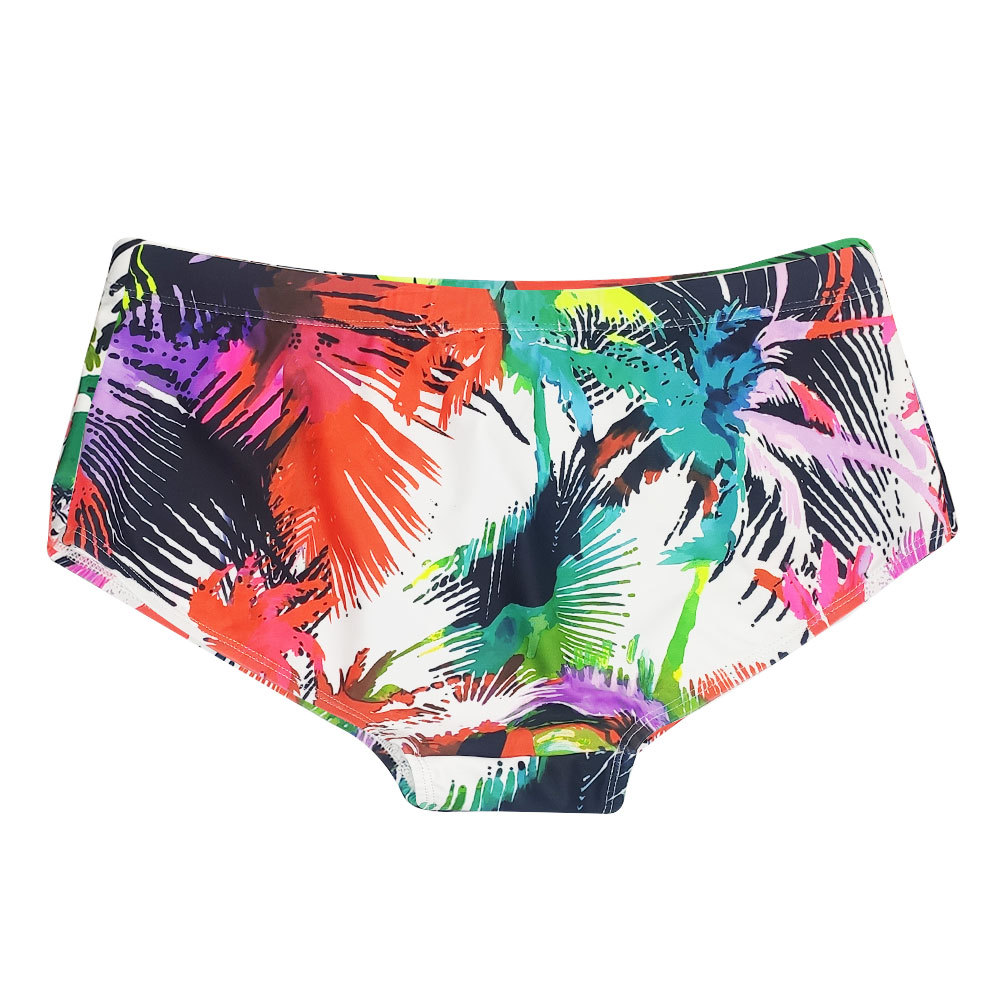 Title 8, Mens Tropical Coconut Color Splatter Print Swi...