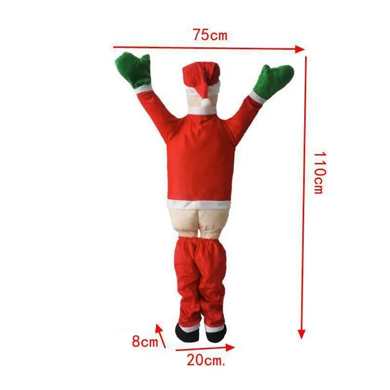 Creative Cartoon Character Christmas Wall Climbing Ornament