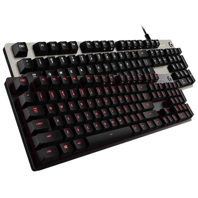 G413 Gaming Electronic Sports Mechanical Keyboard Desktop Backlight 104 Key Metal Panel - Image 3