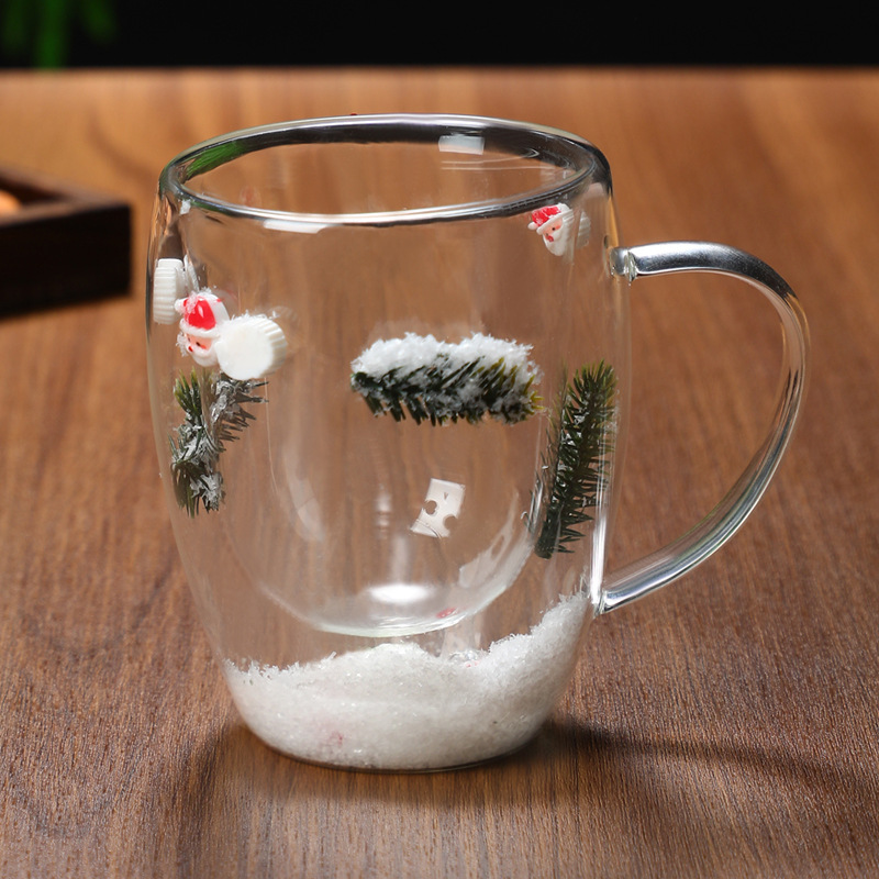 Title 3, Christmas High Borosilicate Heat-resistant Doub...