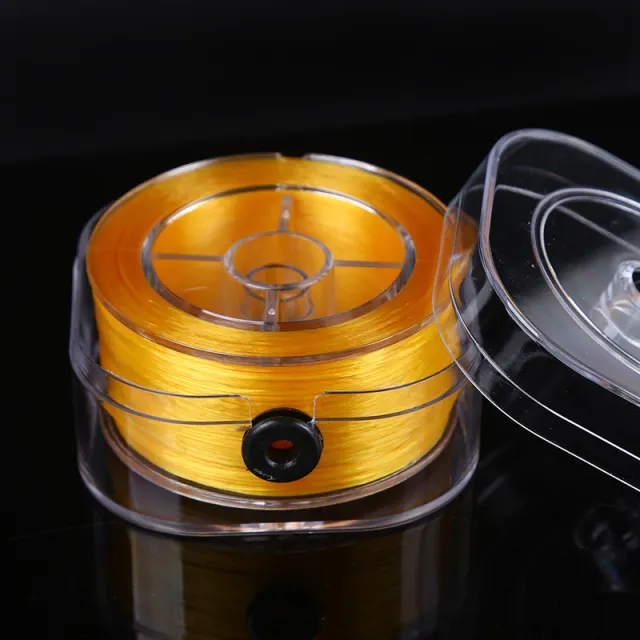 Flat Spandex Crystal Elastic Thread DIY Thread For Threading Beads Golden Yellow 85 M - Shop at LoveMi