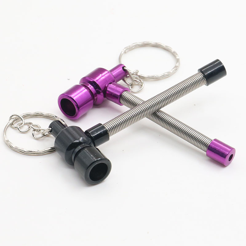 Title 3, Portable Metal Pipo Pipe With Keychain