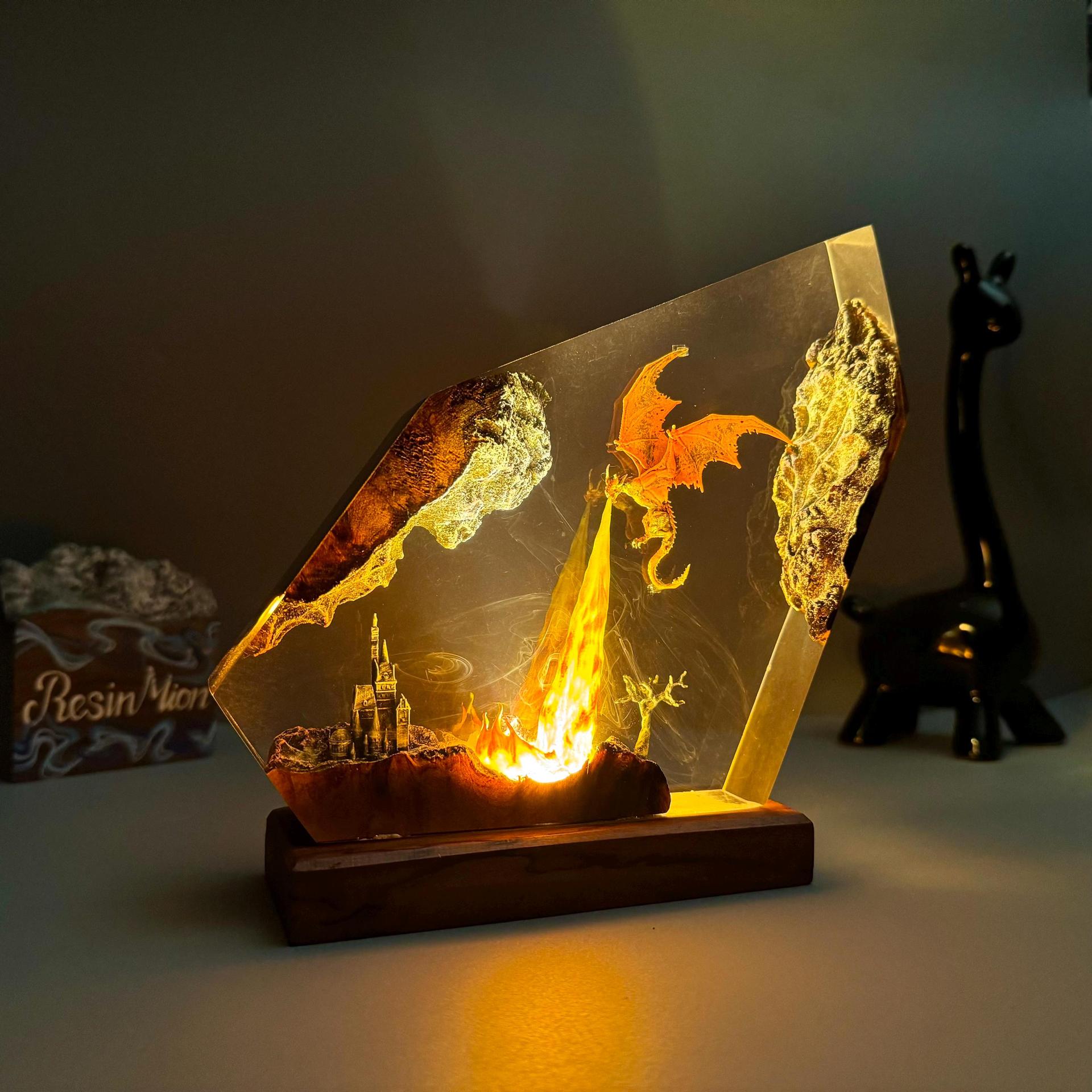 Resin Dragon Lantern, picture 4 of 4