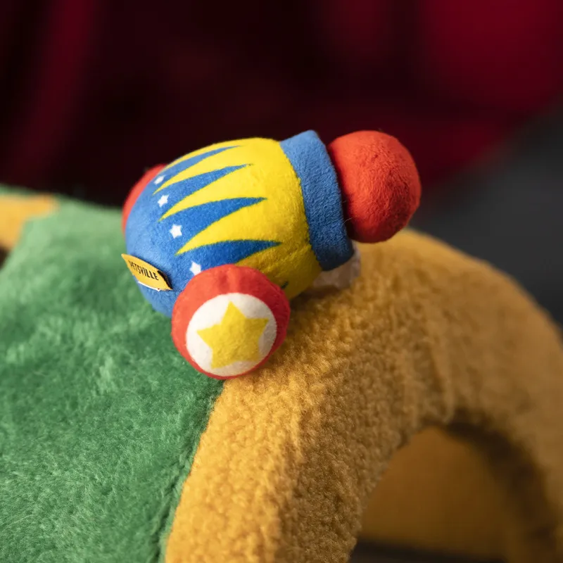 Pai Thinking Pet Toy Plush Vibration Molar Long Lasting Catnip Toy Cat Self-Hi Relieving Stuffy Interaction - Idle Cannonball Barrel