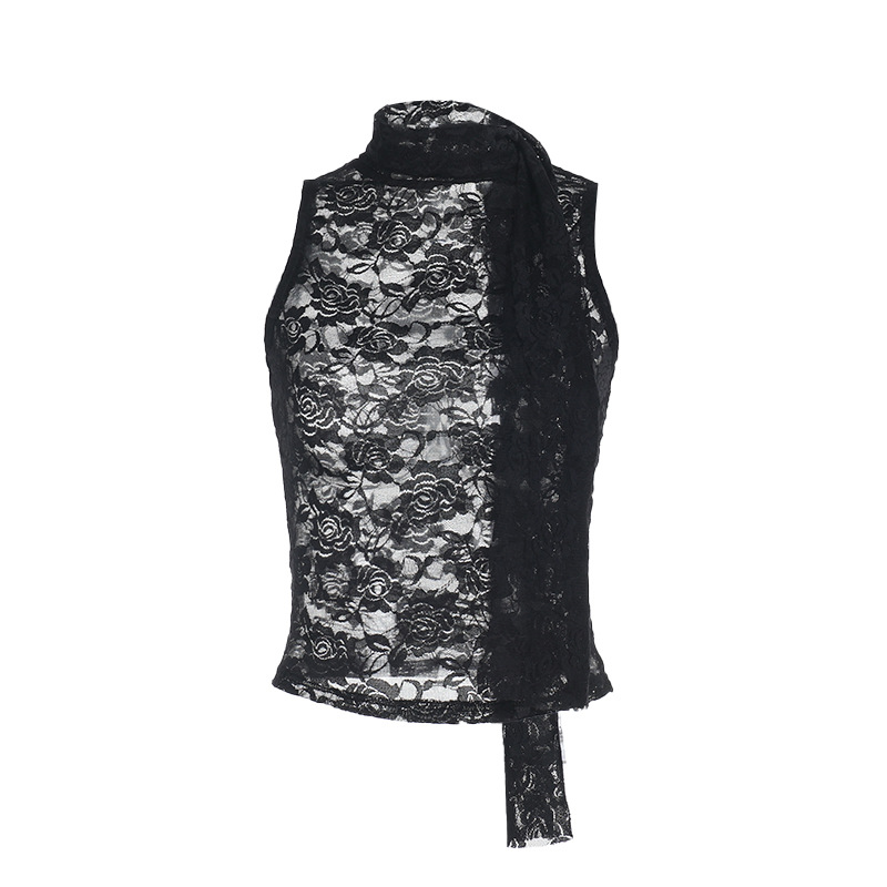 Lace-up Top For Sexy European And American Girls