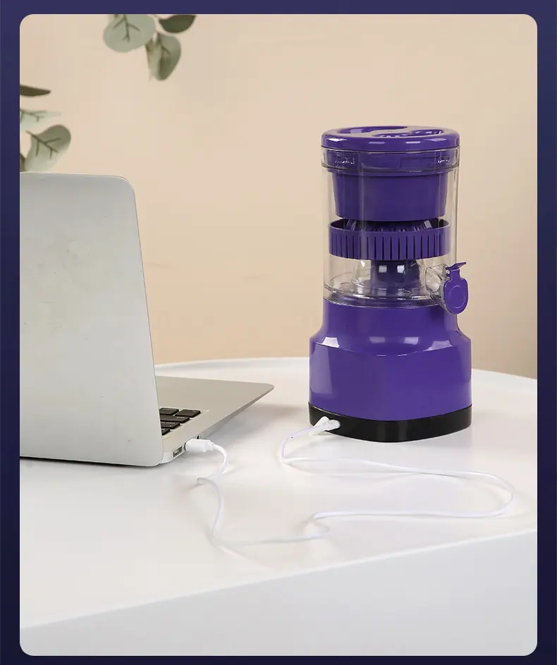 Electric Orange Juicer Lemon Squeezer Usb Rechargeable