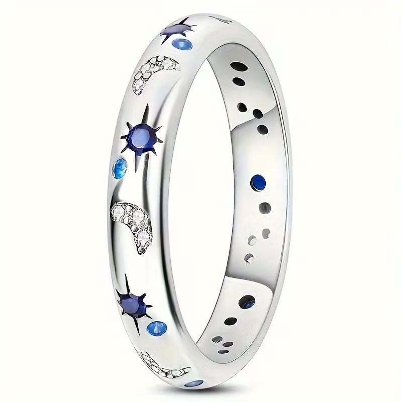 Gold-Plated Starry Sky Ring