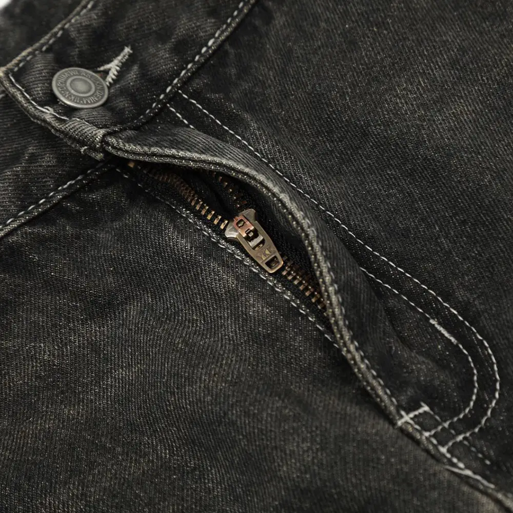 Men's Dimensional Patch Pocket Design Multi-pocket Loose Wide Leg