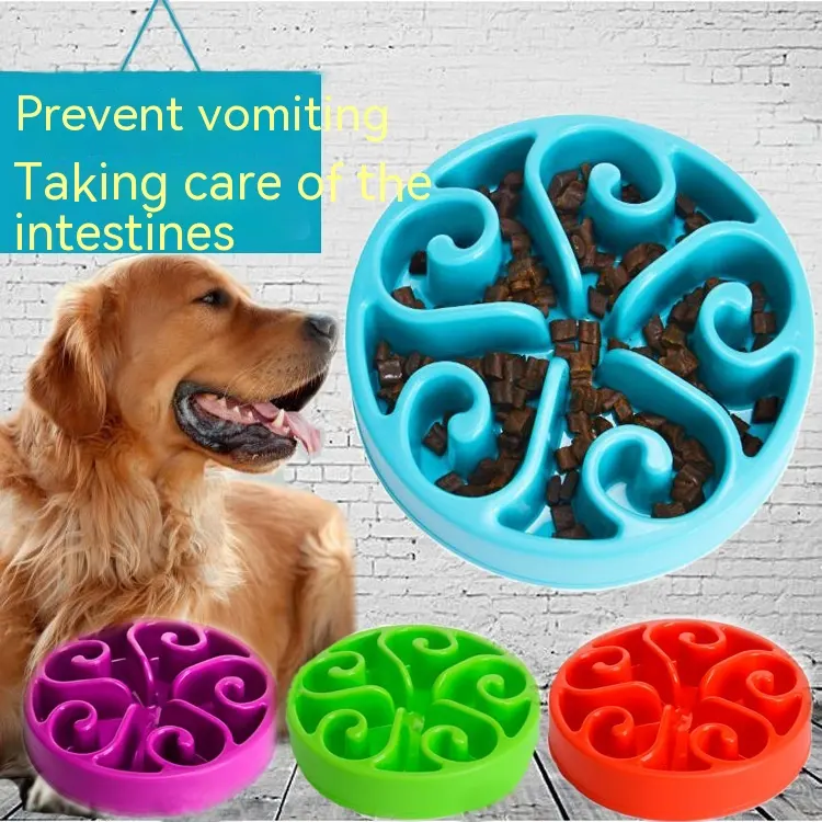 Pet Anti-choke Food Basin Dog Bowl