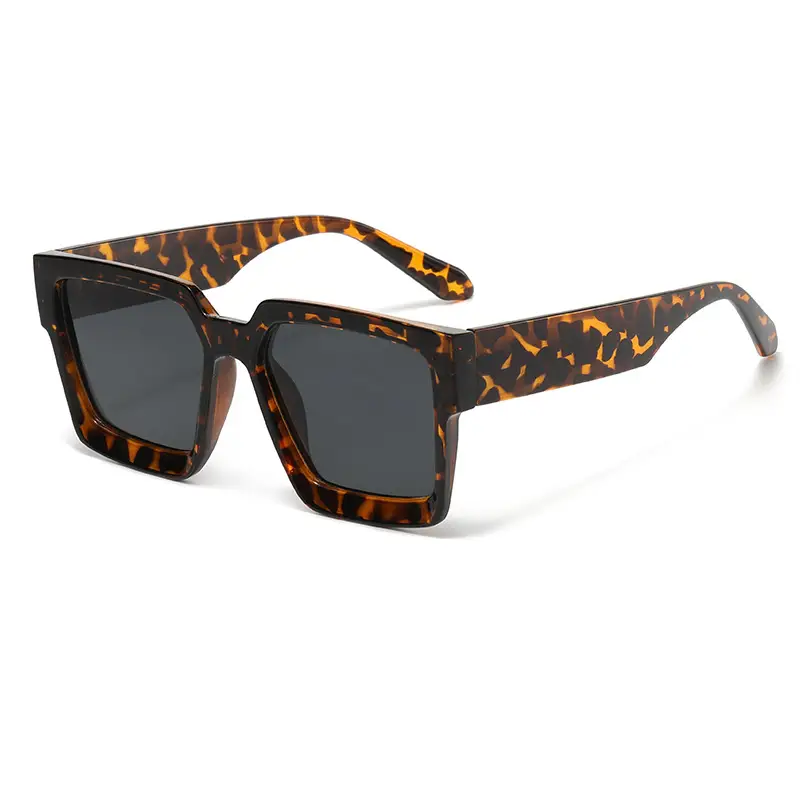 Large Frame Square Sunglasses Women's Fashion Sunshade