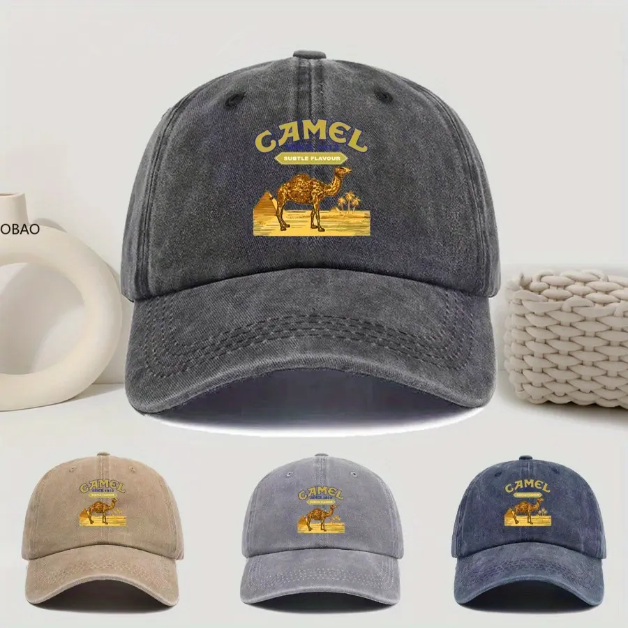 Mens Outdoor Simple All-Match Embroidered Letter Baseball