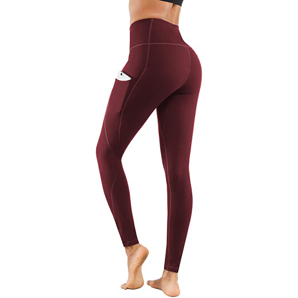 Title 12, Damen Fitness Leggings, uni, hoher Bund, Push-U...