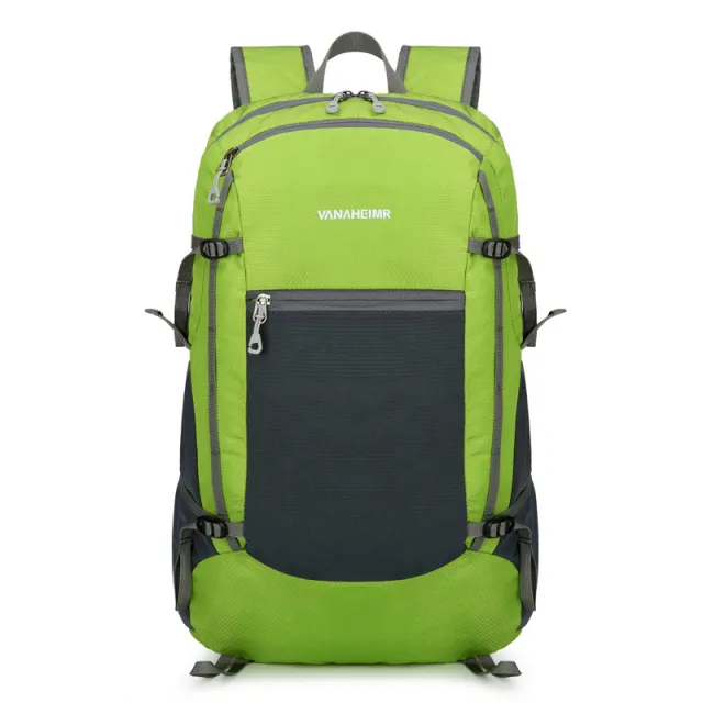 Folding Multifunctional Portable Outdoor Mountaineering Travel Waterproof Backpack Green - Shop at LoveMi