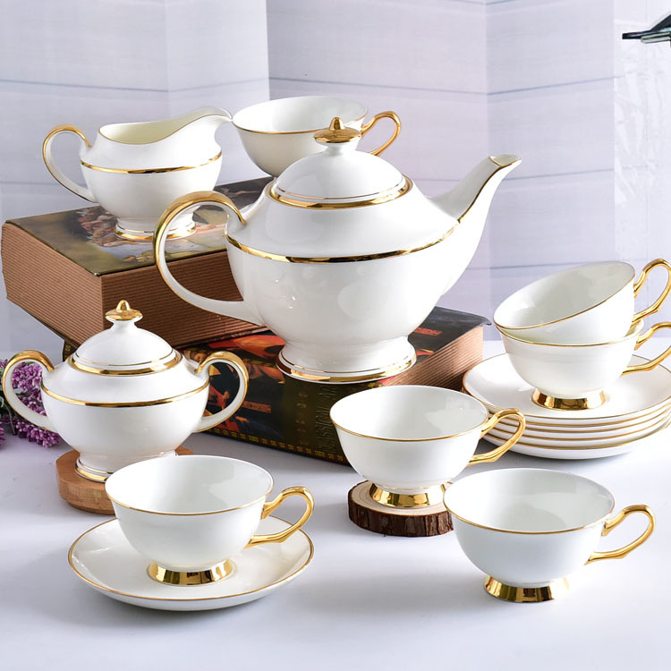 Phnom Penh Bone China Coffee Cup And Saucer