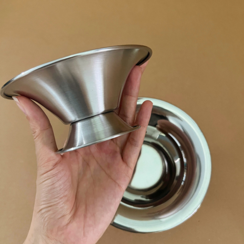 304 Stainless Steel Salad Bowl Ice Cream Cup Ice Cream Cup