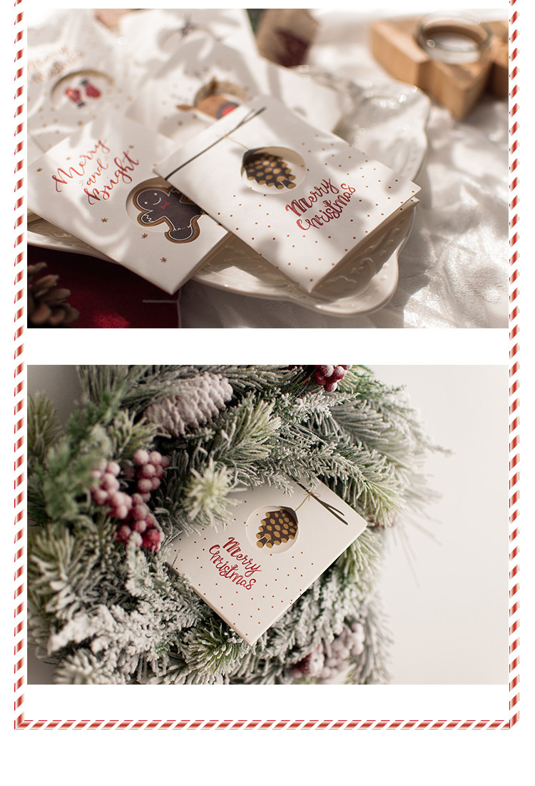 Title 5, Happy Christmas Greeting Card Three Fold Card Suit