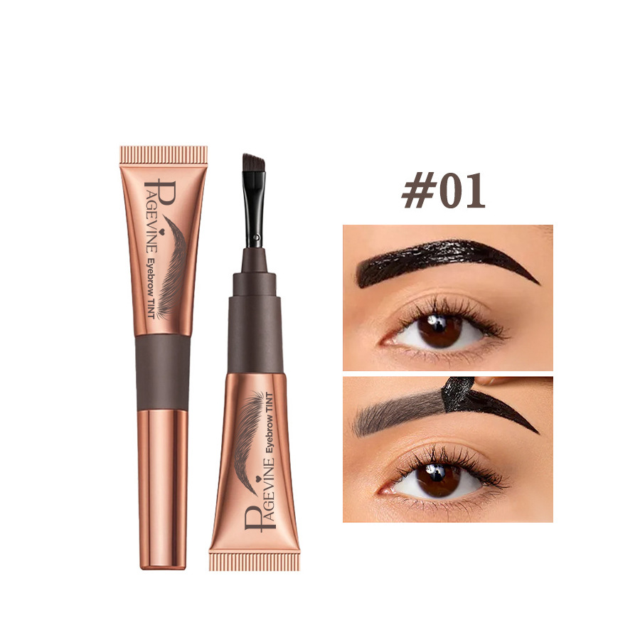 Tear Off Eyebrow Glue, Dye Eyebrow Paste, Waterproof And Non Fading