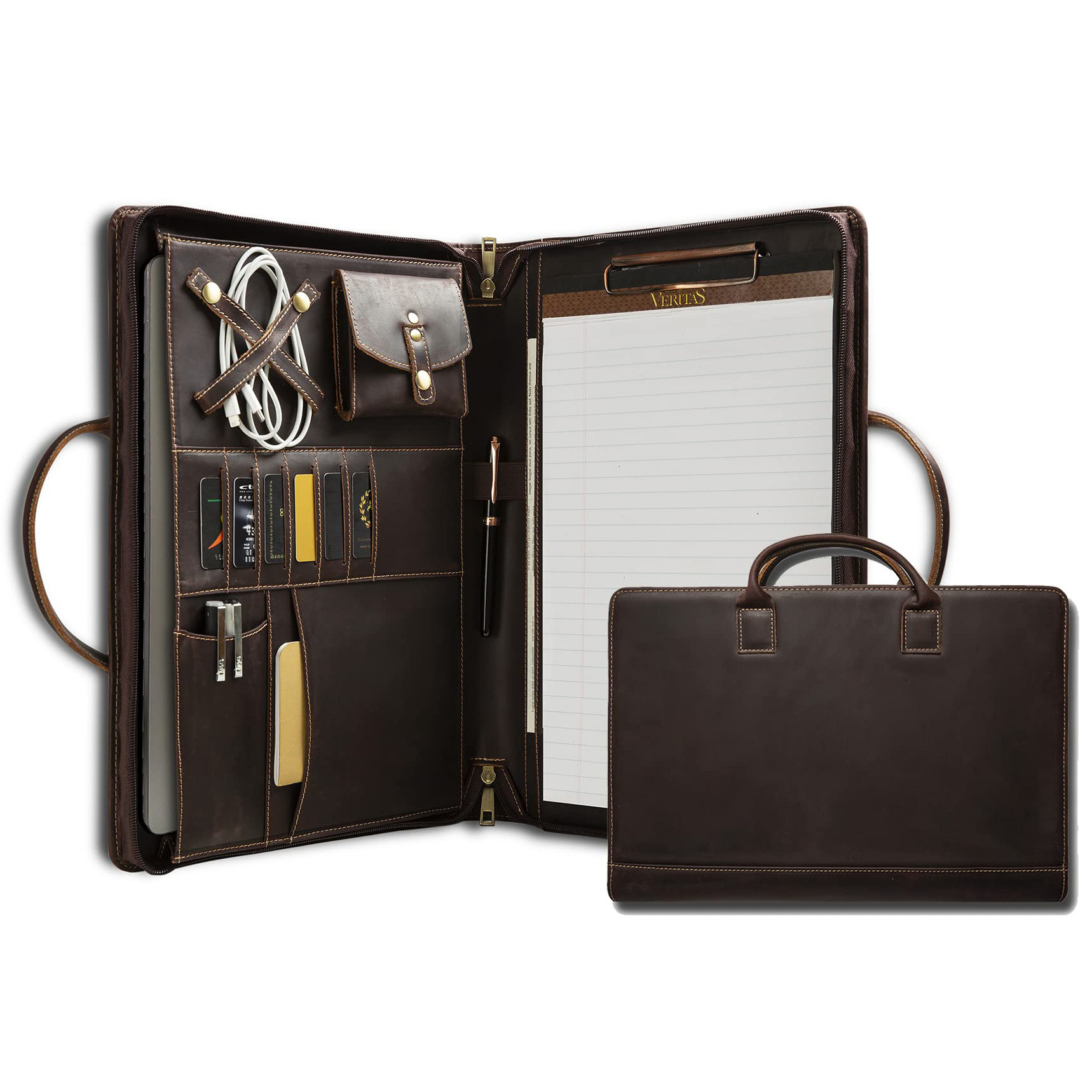 Arrival Vintage-style Crazy Horse Leather