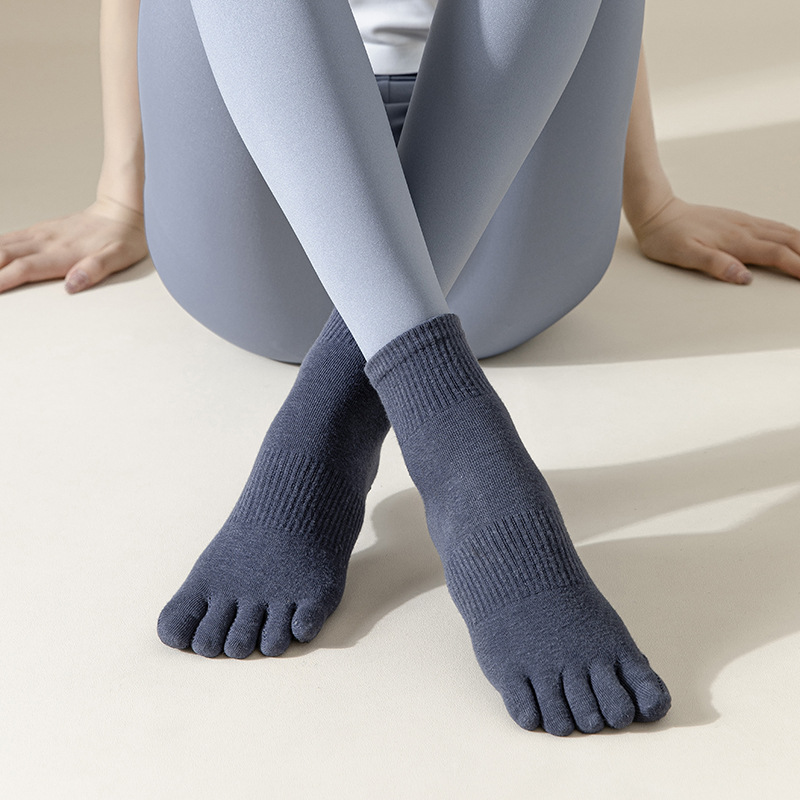 Summer Ankle-length Yoga Non-slip Five-finger Professional Pilates Socks 5