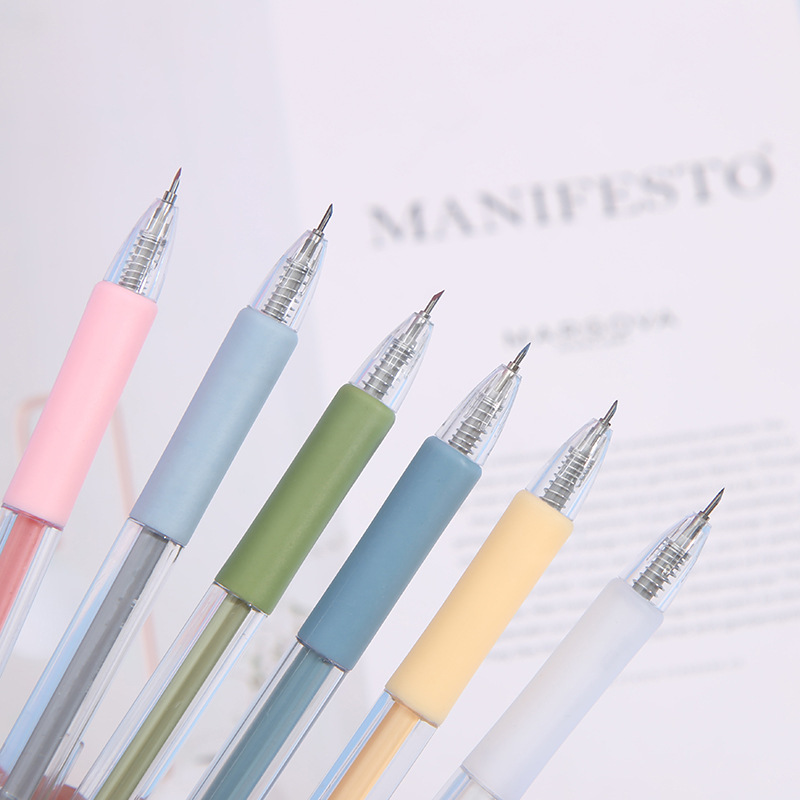 Simple Push-type Carving Pen Instagram-style Mini Stationery Sticker Craft Knife