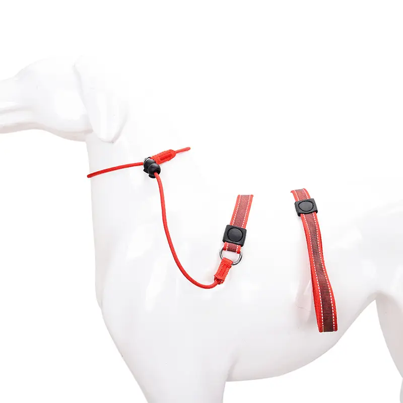 New Non-Slip Dog Training Leash Burst-Stop Choke Chain For Dog Leash Control
