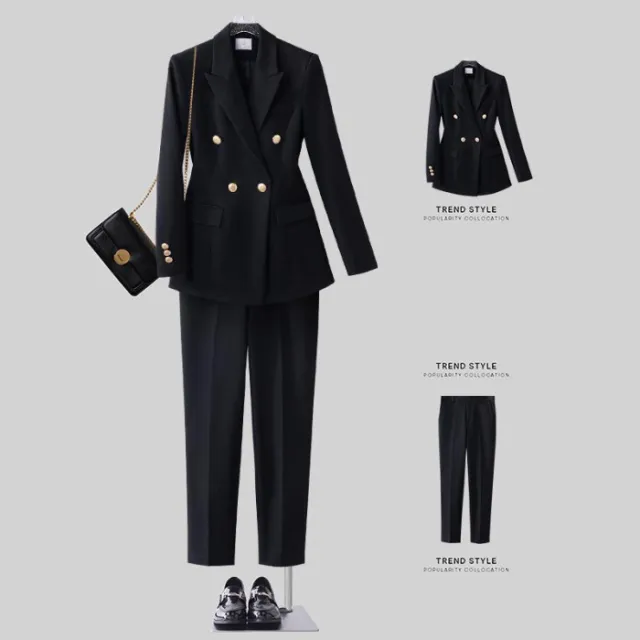 Women's Business Suit Spring And Autumn New Black Suit Pants - Shop at LoveMi