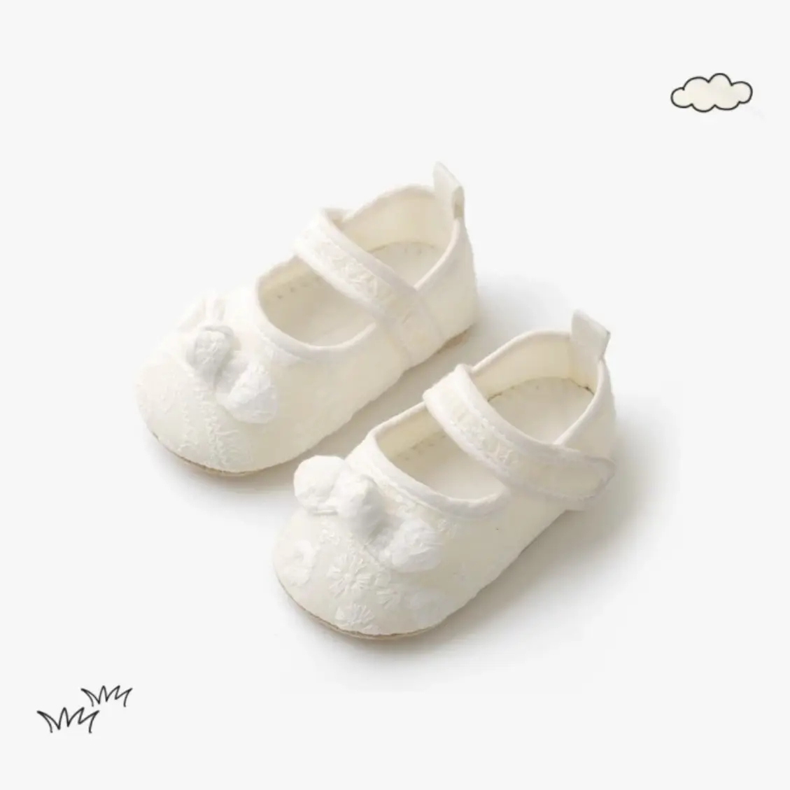 Baby Soft Bottom Lace Non-slip Toddler Shoes