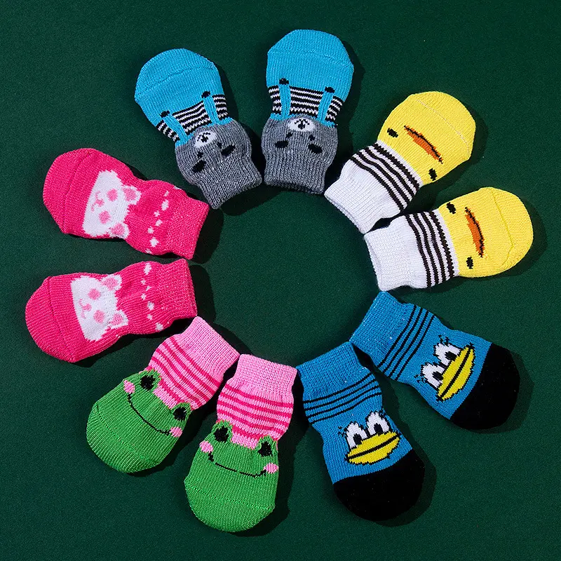 High Quality Non-slip Sole Socks Teddy Corgi