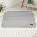 Waffle Pet Pad Gray