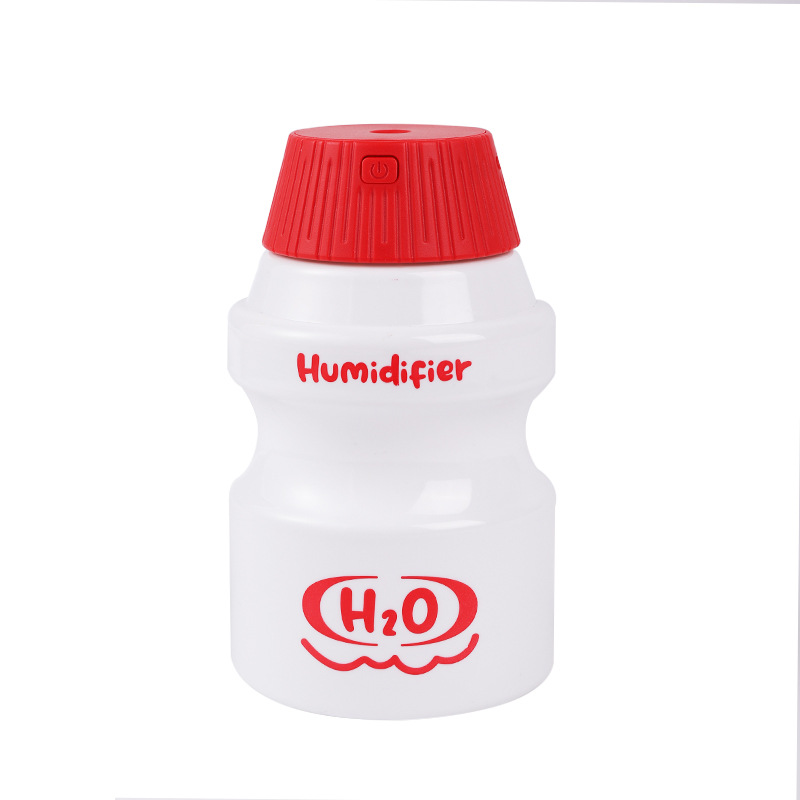 New Creative Yogurt Cup Humidifier Usb Hydrating Mute Sprayer Atmosphere Night Light