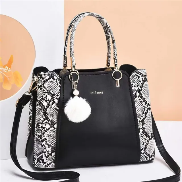 High grade Large capacity Shoulder Crossbody Handbag Black - Shop at LoveMi