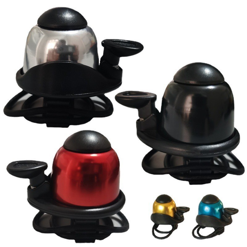 Compact Bell Universal Rubber-band Bicycle Bell