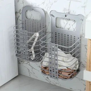 Household Foldable Wall Hanging Storage Basket