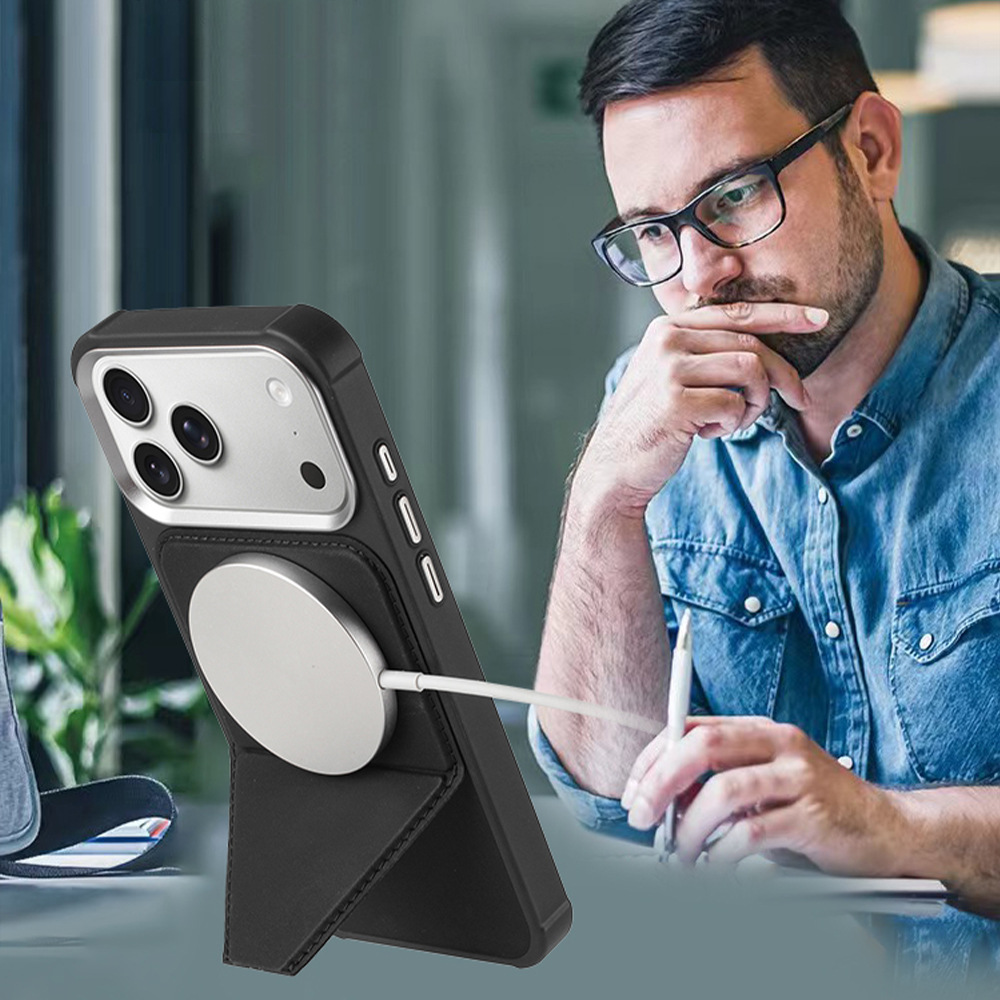 Applicable To Phone Case Technology Leather Cloth Magnetic Suction