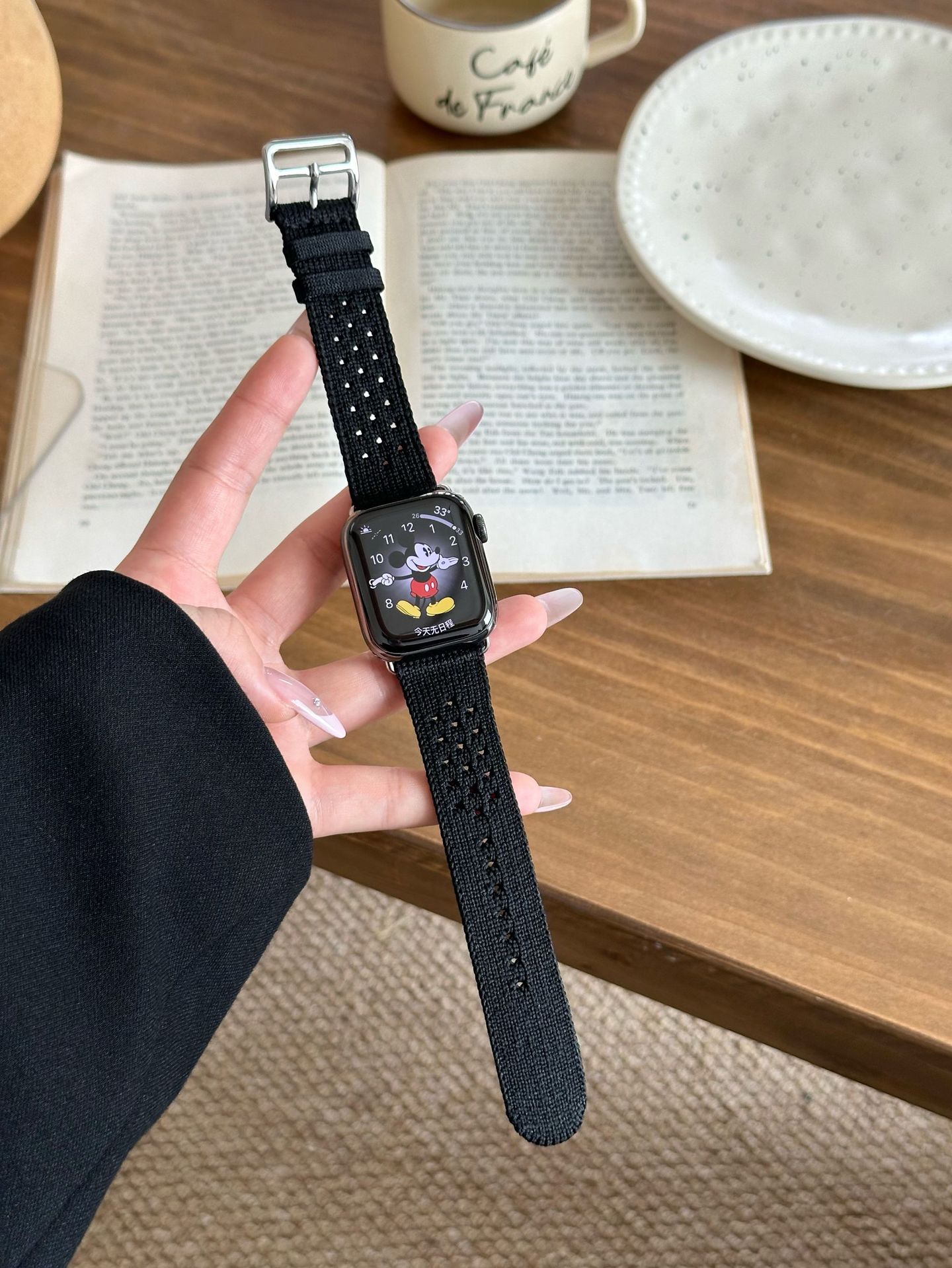 Knitted Nylon Woven Watch Strap