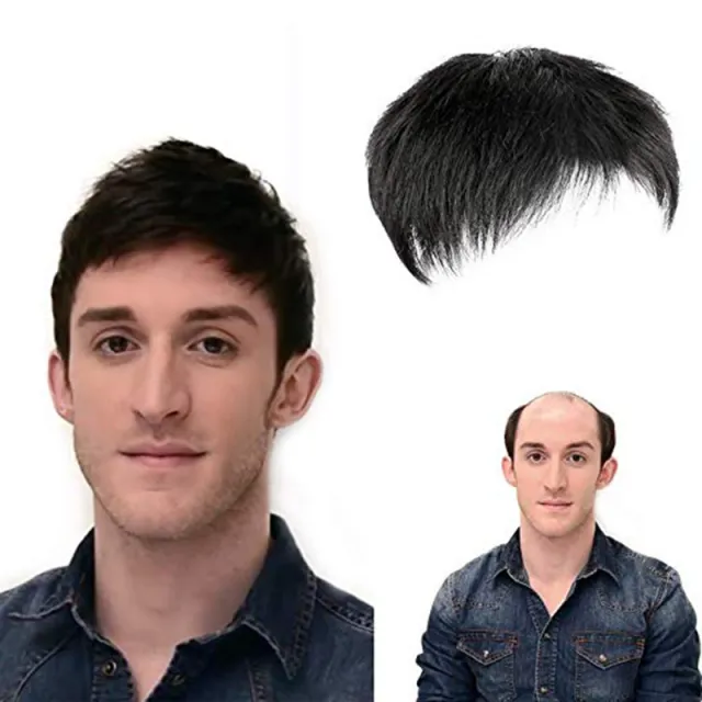 Middle aged And Elderly Xie Ding Hairpiece Men's Natural Wig 13X 14 Mechanism Black - Shop at LoveMi